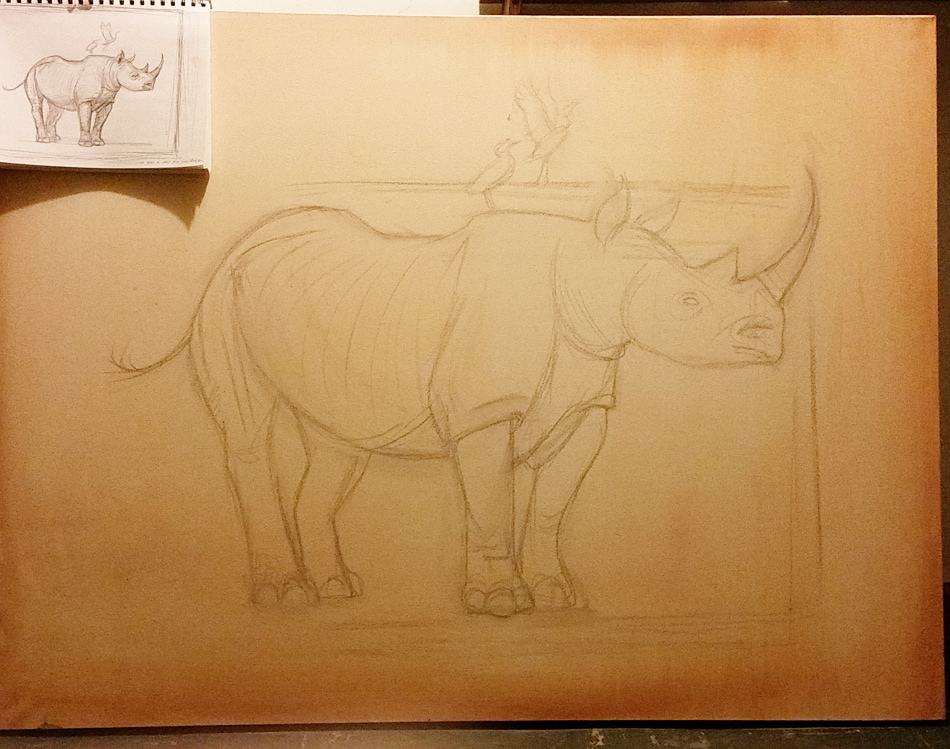 Once, There Were Black Rhinos