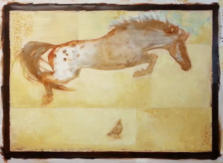 S. C.Versillee "Horse Over Crow"