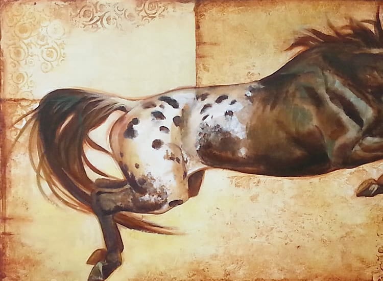 S. C. Versillee - "Horse Over Crow"