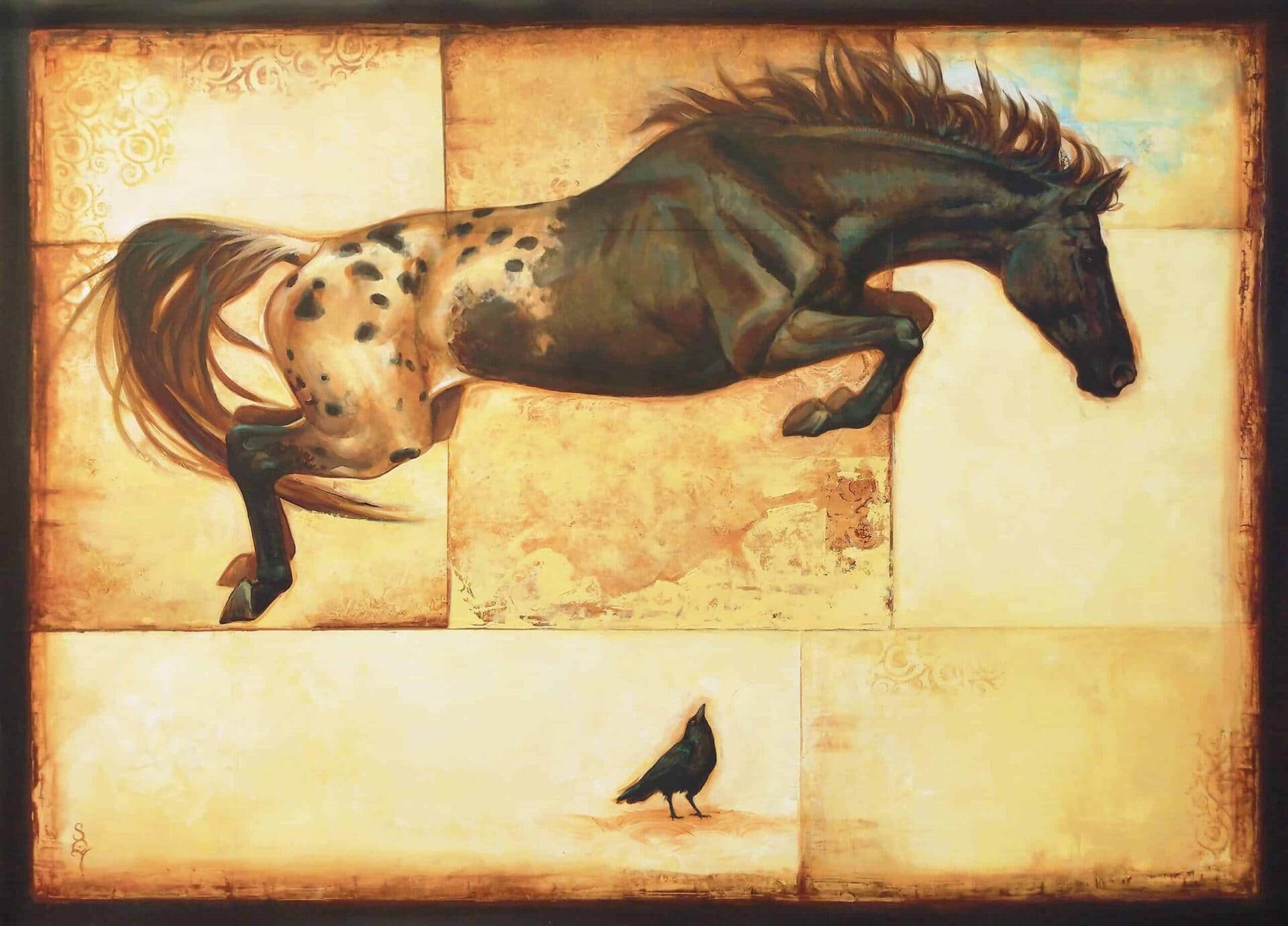Horse Over Crow